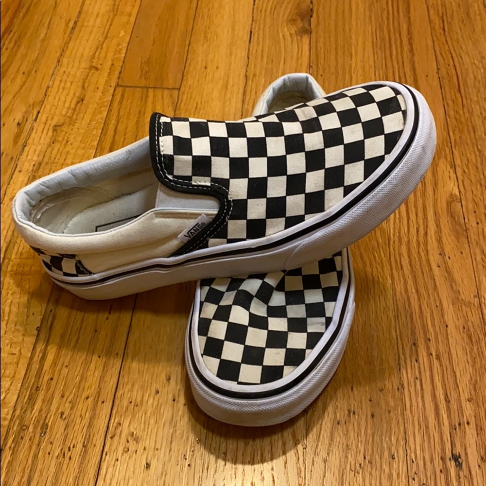 Checkered vans